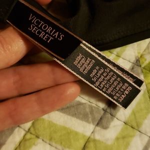 Black Victoria's secret padded plunge